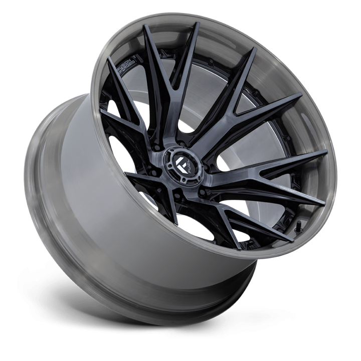 Alloy Wheel, FUEL FC402 CATALYST, 20x10.0, ET -18, 6x135, 87.1, Black - EDK.ro