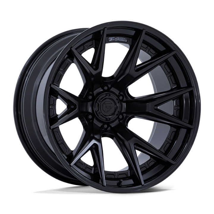 Jantă de Aluminiu, FUEL FC402 CATALYST, 22x12.0, ET -44, 6x135, 87.1, Negru - EDK.ro