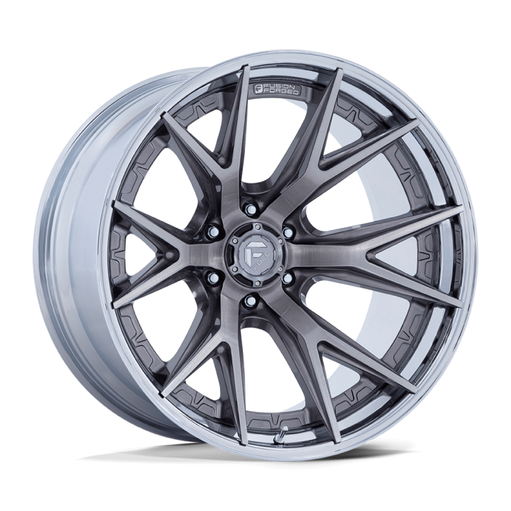 Jantă de Aluminiu, FUEL FC402 CATALYST, 20x9.0, ET 1, 6x135, 87.1, Crom - EDK.ro