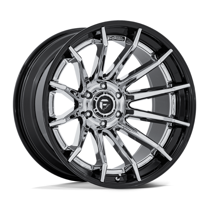 Alloy Wheel, FUEL FC403 BURN, 22x12.0, ET -44, 6x135, 87.1, Black - EDK.ro