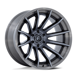 Alloy Wheel, FUEL FC403 BURN, 24x12.0, ET -44, 6x135, 87.1, Black - EDK.ro