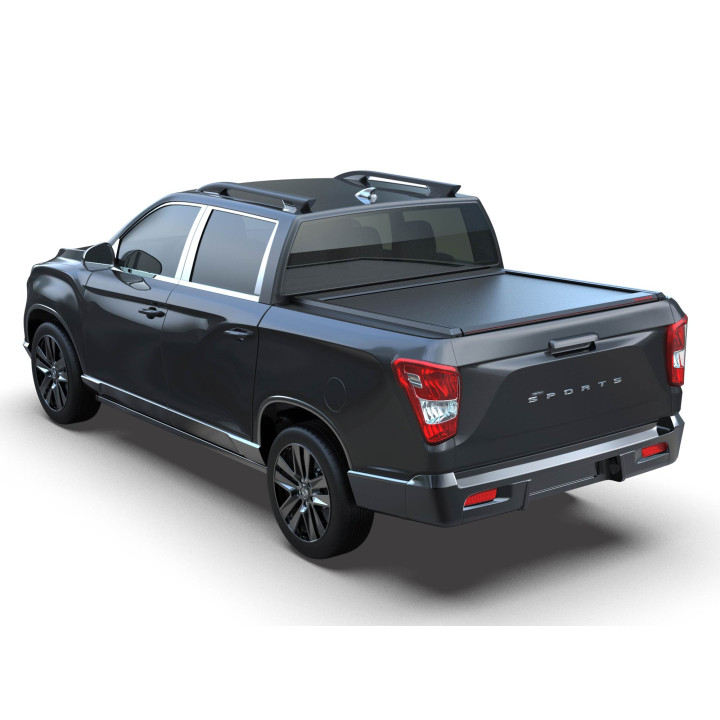 Manual Roll Top Tonneau Bed Cover, Tessera 4x4 SE, SsangYong Musso Grand 2018 - Present - EDK.ro