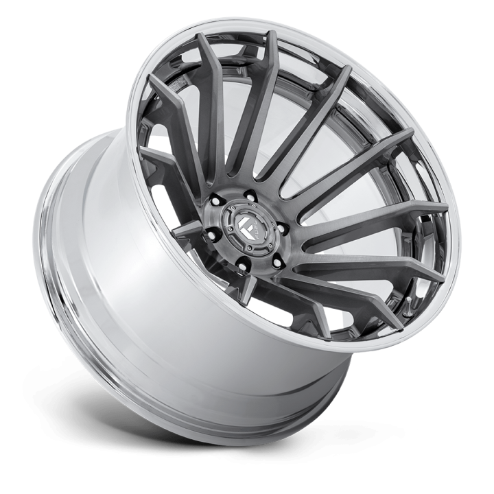Alloy Wheel, FUEL FC403 BURN, 20x9.0, ET 1, 6x135, 87.1, Chrome - EDK.ro