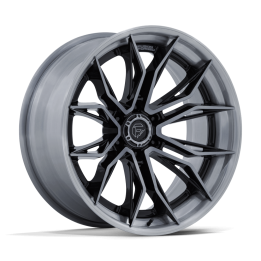 Alloy Wheel, FUEL FC404 MUTINY, 20x10.0, ET -18, 6x135, 87.1, Black - EDK.ro