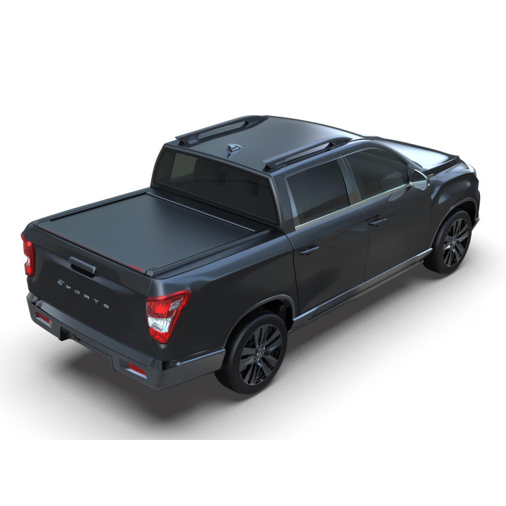 Manual Roll Top Tonneau Bed Cover, Tessera 4x4 SE, SsangYong Musso Grand 2018 - Present - EDK.ro