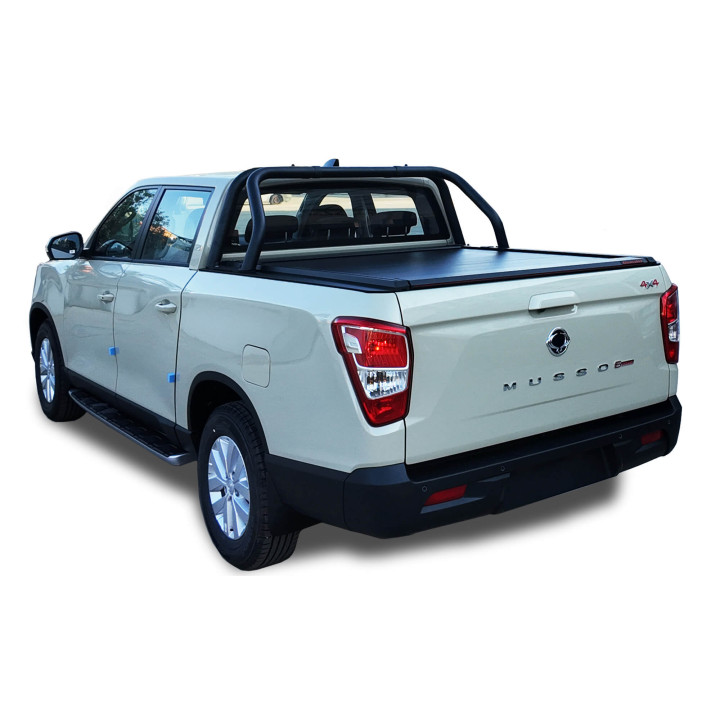 Manual Roll Top Tonneau Bed Cover, Tessera 4x4 SE, SsangYong Musso Grand 2018 - Present - EDK.ro