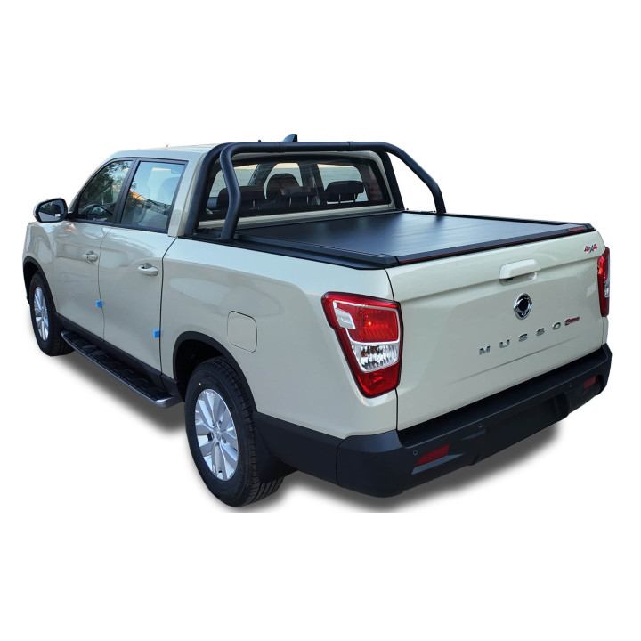 Manual Roll Top Tonneau Bed Cover, Tessera 4x4 SE, SsangYong Musso Grand 2018 - Present - EDK.ro