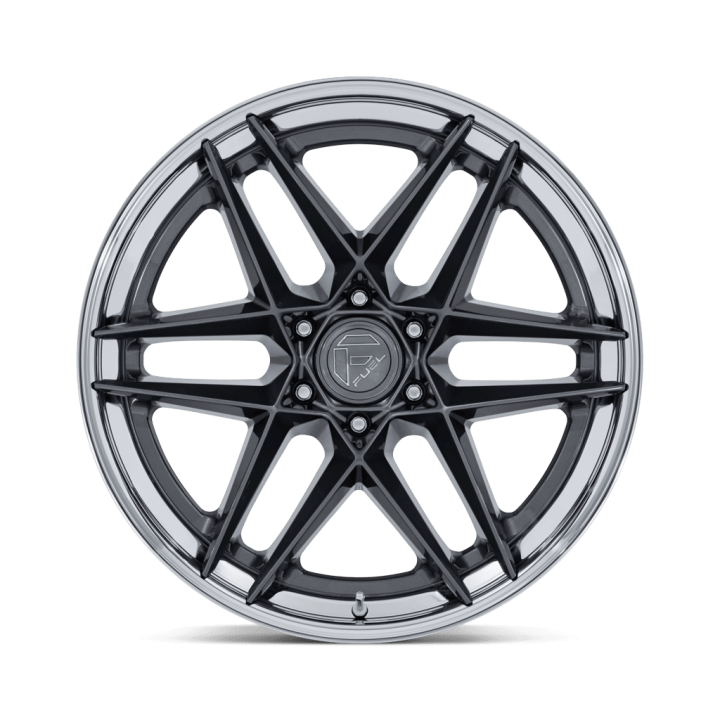 Alloy Wheel, FUEL FC408 FLIGHT, 22x10.0, ET -18, 6x135, 87.1 - EDK.ro