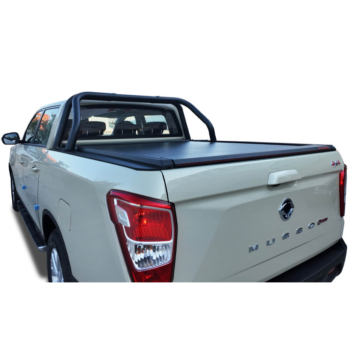 Manual Roll Top Tonneau Bed Cover, Tessera 4x4 SE, SsangYong Musso Grand 2018 - Present - EDK.ro