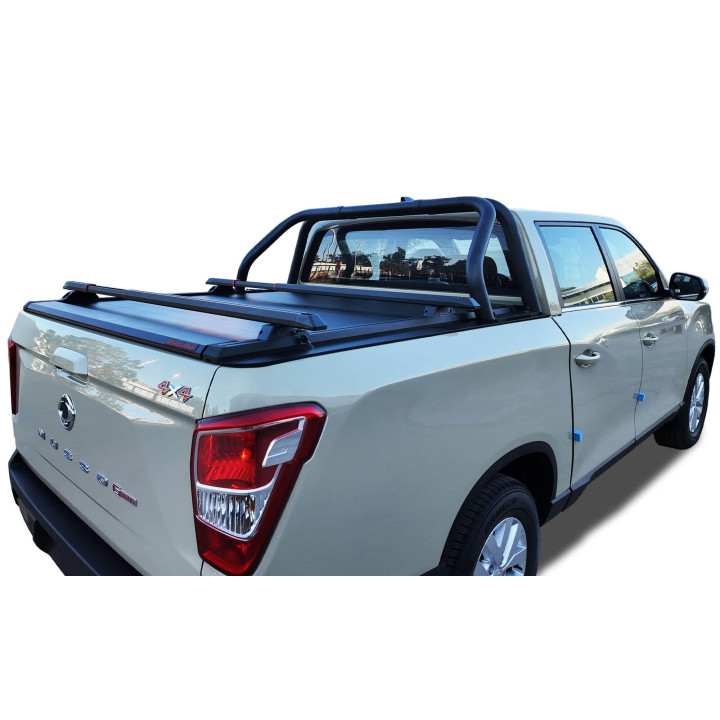 Manual Roll Top Tonneau Bed Cover, Tessera 4x4 SE, SsangYong Musso Grand 2018 - Present - EDK.ro