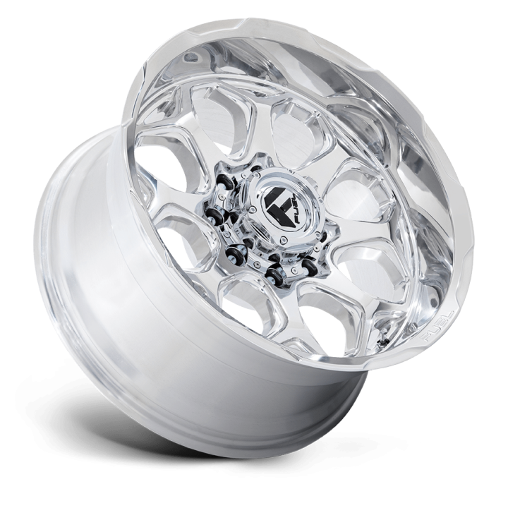 Alloy Wheel, FUEL FC862 SCEPTER, 22x12.0, ET -44, 6x135, 87.1, Polished - EDK.ro