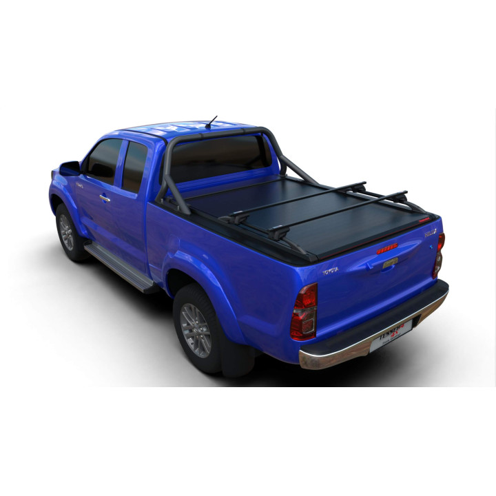 Manual Roll Top Tonneau Bed Cover, Tessera 4x4 SE, Toyota Hilux Extra Cab 2005 - 2016 - EDK.ro