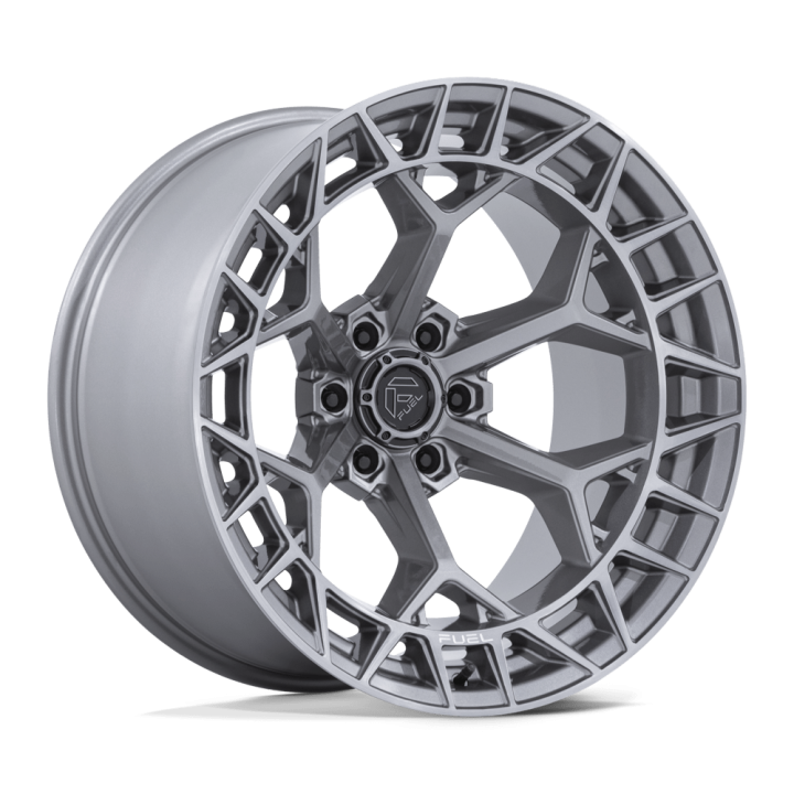 Alloy Wheel, FUEL FC873 CHARGER, 20x10.0, ET -18, 6x135, 87.1, Platinum - EDK.ro