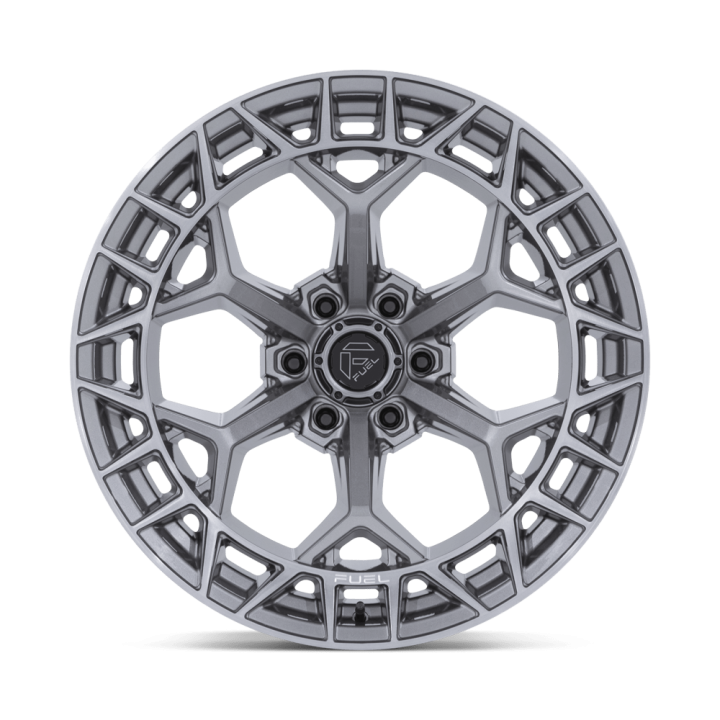 Alloy Wheel, FUEL FC873 CHARGER, 20x10.0, ET -18, 6x135, 87.1, Platinum - EDK.ro