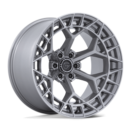 Alloy Wheel, FUEL FC873 CHARGER, 22x12.0, ET -44, 6x135, 87.1, Platinum - EDK.ro