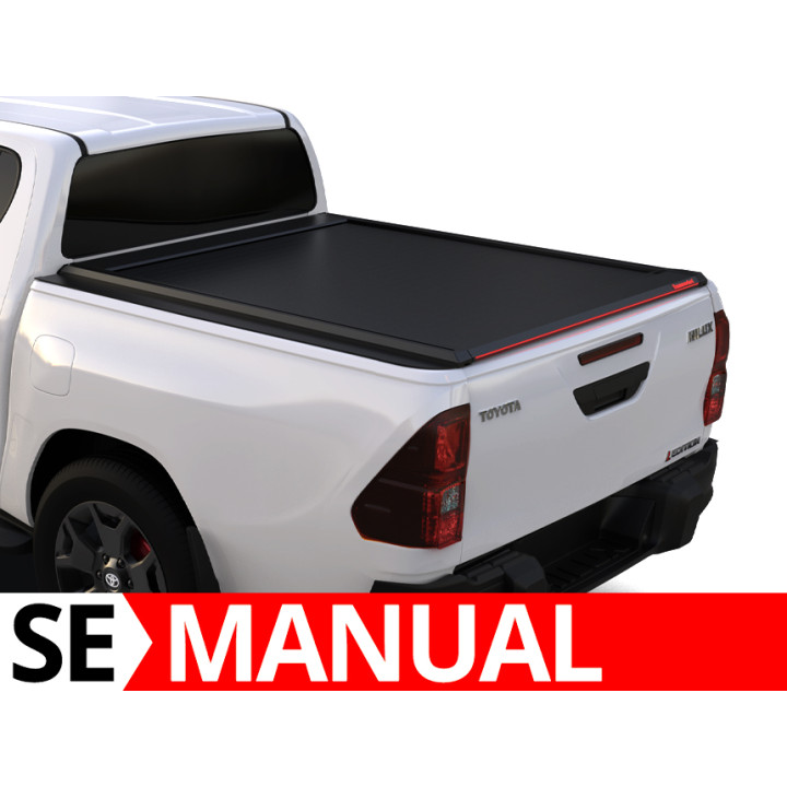Închidere de Benă Tip Rulou Manual, Tessera 4x4 SE, Toyota Hilux Cabină Dublă 2016 - 2026 - EDK.ro