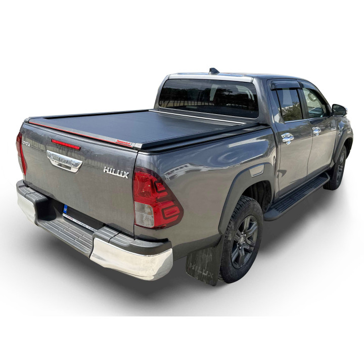 Manual Roll Top Tonneau Bed Cover, Tessera 4x4 SE, Toyota Hilux Double Cab 2016 - 2026 - EDK.ro