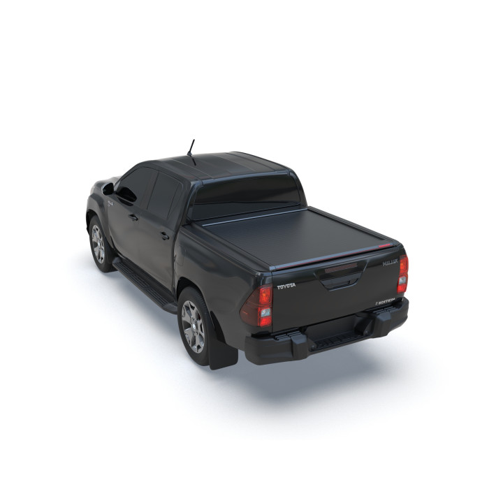 Manual Roll Top Tonneau Bed Cover, Tessera 4x4 SE, Toyota Hilux Double Cab 2016 - 2026 - EDK.ro