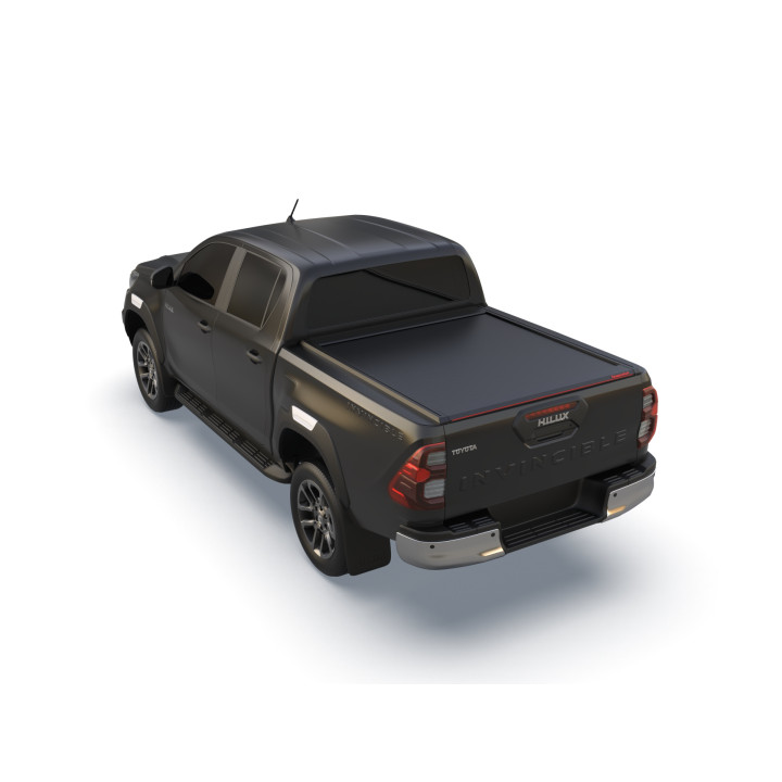 Manual Roll Top Tonneau Bed Cover, Tessera 4x4 SE, Toyota Hilux Double Cab 2016 - 2026 - EDK.ro
