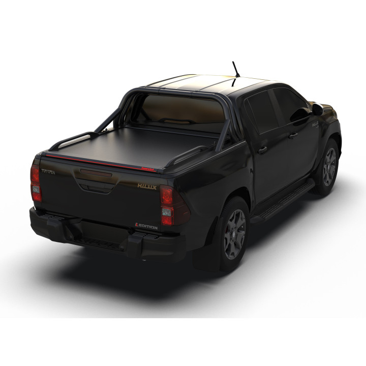 Manual Roll Top Tonneau Bed Cover, Tessera 4x4 SE, Toyota Hilux Double Cab 2016 - 2026 - EDK.ro