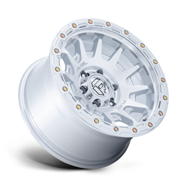 Jantă de Aluminiu, FUEL FC884 FORTRESS, 18x9.0, ET 1, 6x135, 87.1, Argintiu - EDK.ro