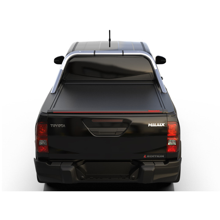 Manual Roll Top Tonneau Bed Cover, Tessera 4x4 SE, Toyota Hilux Double Cab 2016 - 2026 - EDK.ro