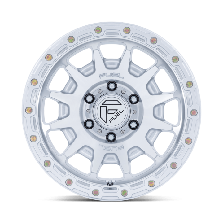 Alloy Wheel, FUEL FC884 FORTRESS, 18x9.0, ET 20, 6x135, 87.1, Silver - EDK.ro