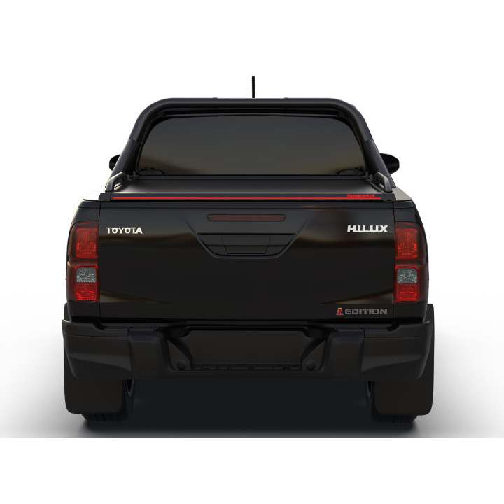 Manual Roll Top Tonneau Bed Cover, Tessera 4x4 SE, Toyota Hilux Double Cab 2016 - 2026 - EDK.ro