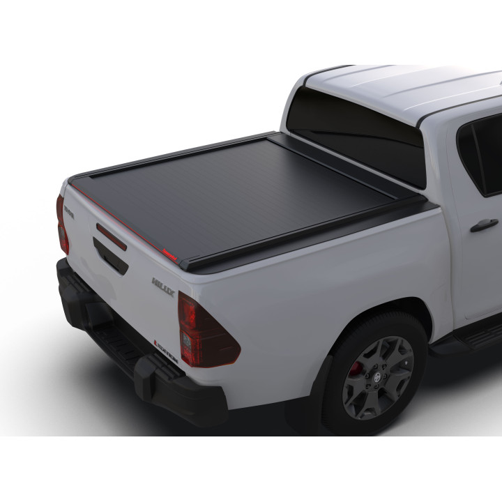 Manual Roll Top Tonneau Bed Cover, Tessera 4x4 SE, Toyota Hilux Double Cab 2016 - 2026 - EDK.ro