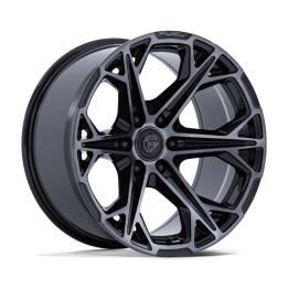 Jantă de Aluminiu, FUEL FC886 HAMMERHEAD, 22x10.0, ET -18, 6x135, 87.1, Negru - EDK.ro