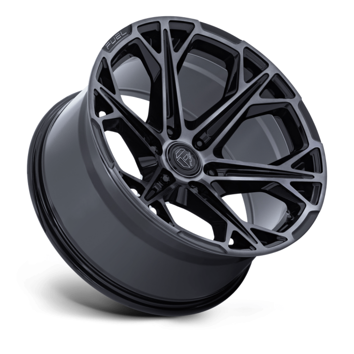 Alloy Wheel, FUEL FC886 HAMMERHEAD, 22x10.0, ET -18, 6x135, 87.1, Black - EDK.ro