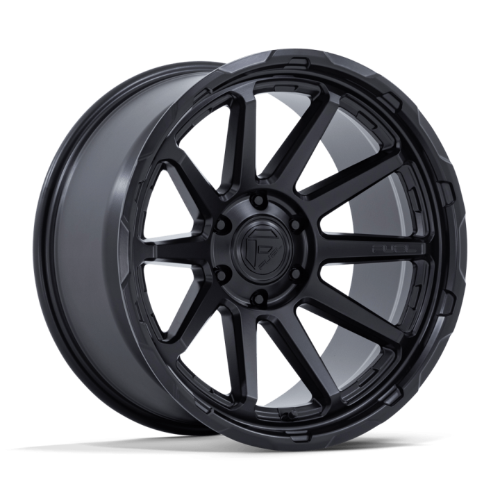 Jantă de Aluminiu, FUEL FC887 CIRCUIT, 20x9.0, ET 20, 6x135, 87.1, Negru - EDK.ro