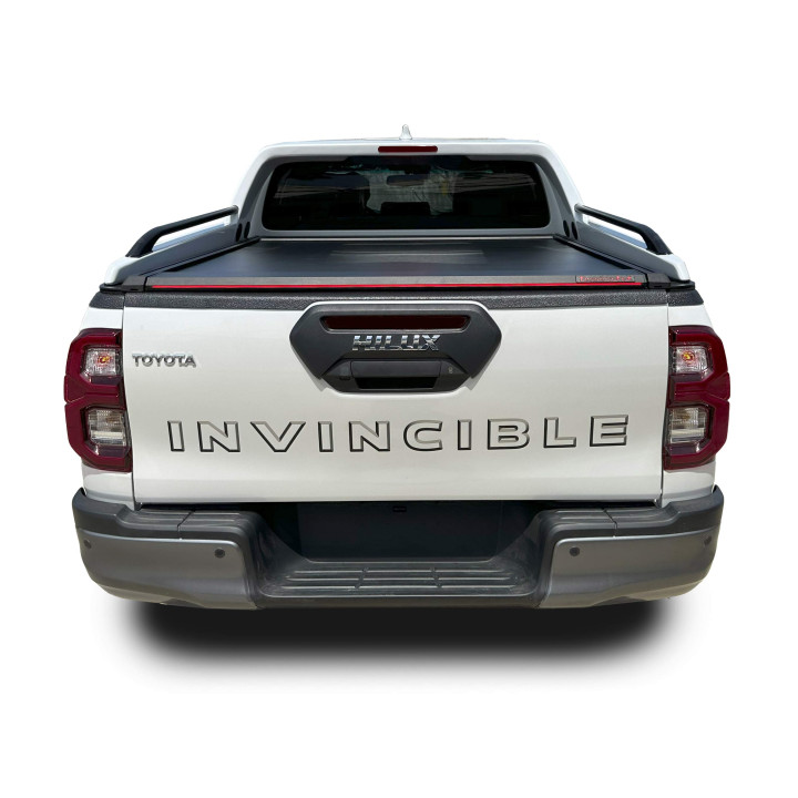 Manual Roll Top Tonneau Bed Cover, Tessera 4x4 SE, Toyota Hilux Double Cab 2016 - 2026 - EDK.ro