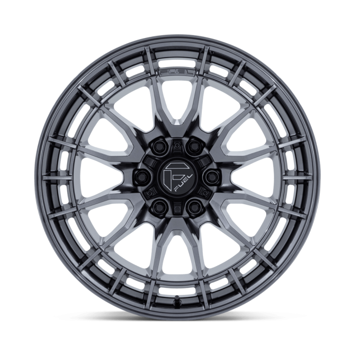 Alloy Wheel, FUEL FC888 REVOLT, 18x9.0, ET 20, 6x135, 87.1, Gunmetal - EDK.ro