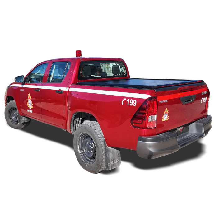 Închidere de Benă Tip Rulou Manual, Tessera 4x4 SE, Toyota Hilux Cabină Dublă 2016 - 2026 - EDK.ro