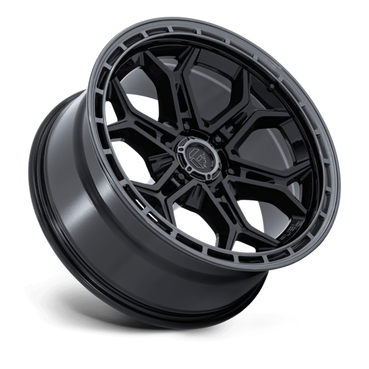 Alloy Wheel, FUEL FC896 HEATHEN, 20x9.0, ET 1, 6x135, 87.1, Black - EDK.ro
