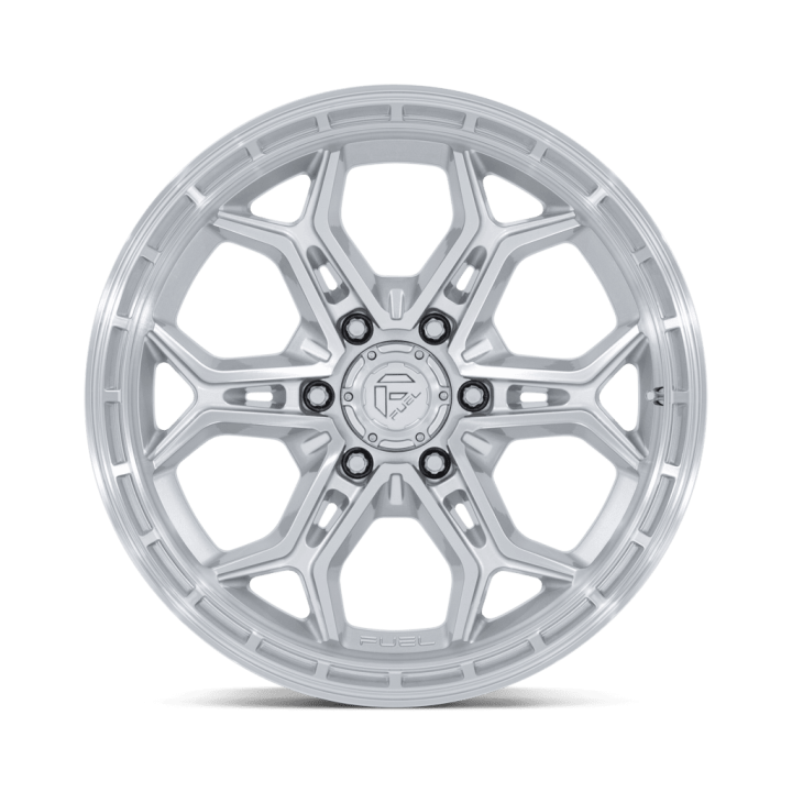 Jantă de Aluminiu, FUEL FC896 HEATHEN, 20x9.0, ET 1, 6x135, 87.1, Argintiu - EDK.ro