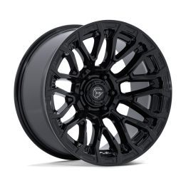 Alloy Wheel, FUEL FC899 CHISEL, 20x9.0, ET 20, 6x135, 87.1, Black - EDK.ro