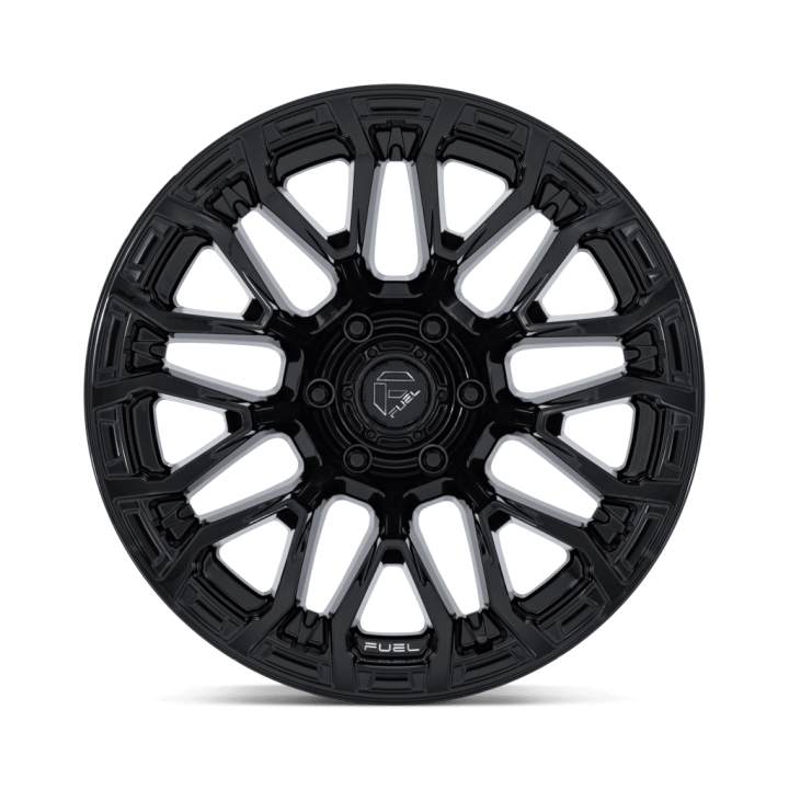 Alloy Wheel, FUEL FC899 CHISEL, 20x9.0, ET 20, 6x135, 87.1, Black - EDK.ro