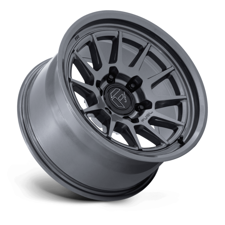 Jantă de Aluminiu, FUEL FC902 SPUR, 17x8.5, ET 25, 6x135, 87.1, Gri Metalizat - EDK.ro