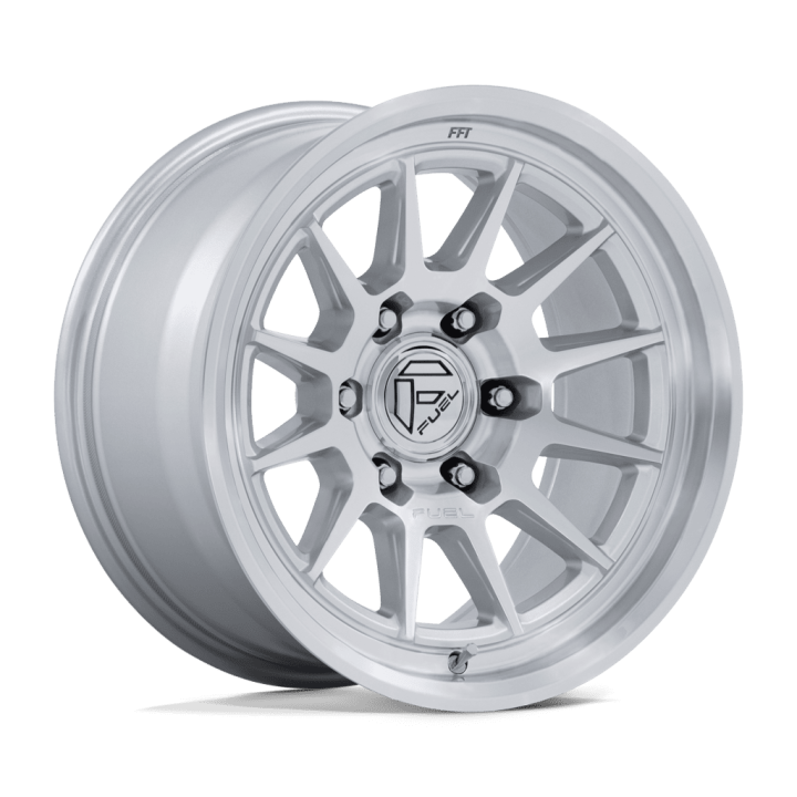 Alloy Wheel, FUEL FC902 SPUR, 17x9.0, ET -12, 6x135, 87.1, Silver - EDK.ro