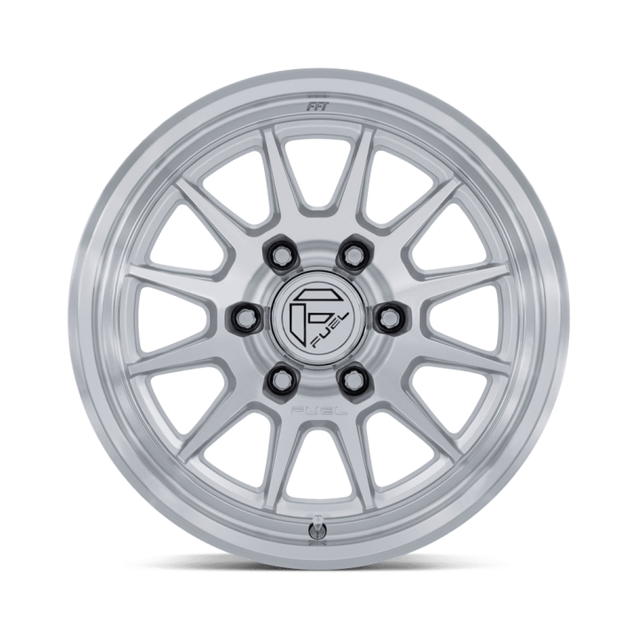 Jantă de Aluminiu, FUEL FC902 SPUR, 17x9.0, ET -12, 6x135, 87.1, Argintiu - EDK.ro