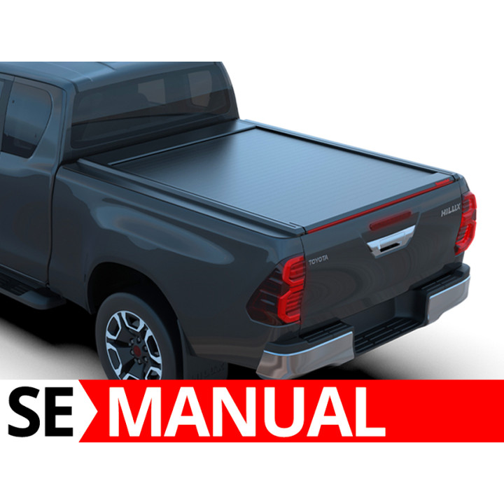 Închidere de Benă Tip Rulou Manual, Tessera 4x4 SE, Toyota Hilux Cabină Extra 2016 - 2026 - EDK.ro