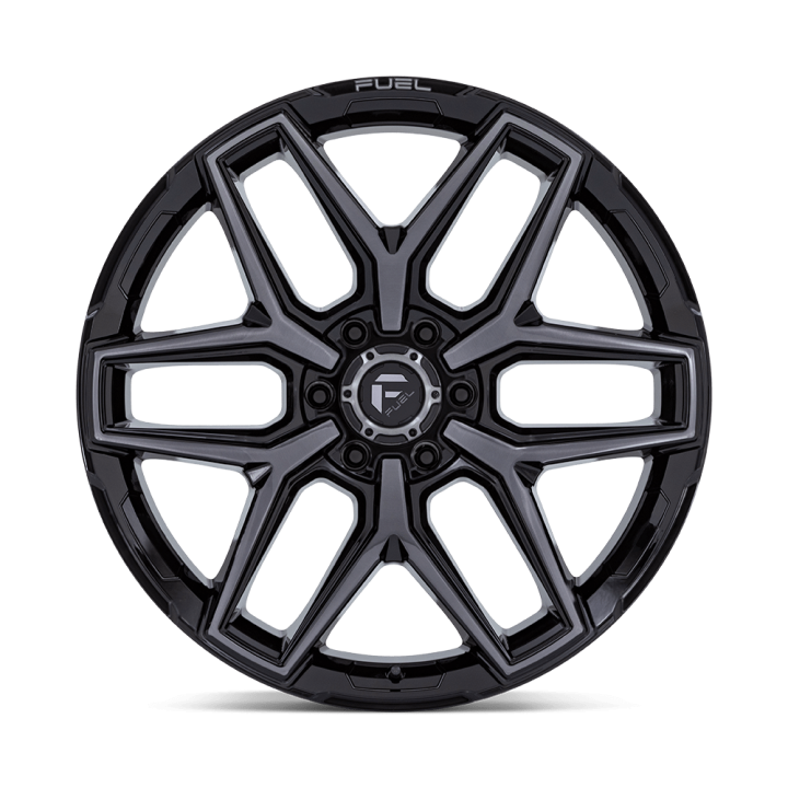 Jantă de Aluminiu, FUEL FLUX, 18x9.0, ET 20, 6x135, 87.1, Negru - EDK.ro