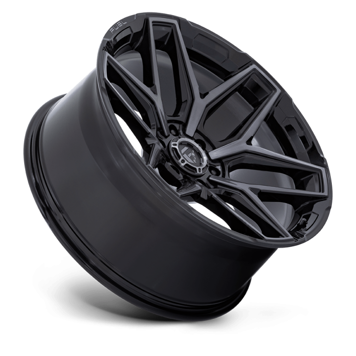 Alloy Wheel, FUEL FLUX, 22x10.0, ET -18, 6x135, 87.1, Black - EDK.ro