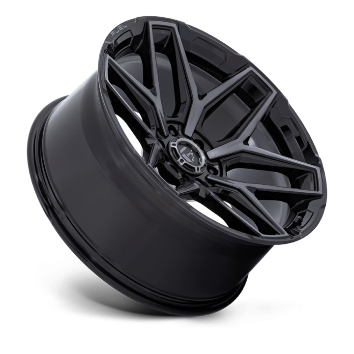 Jantă de Aluminiu, FUEL FLUX, 22x9.5, ET 20, 6x135, 87.1, Negru - EDK.ro
