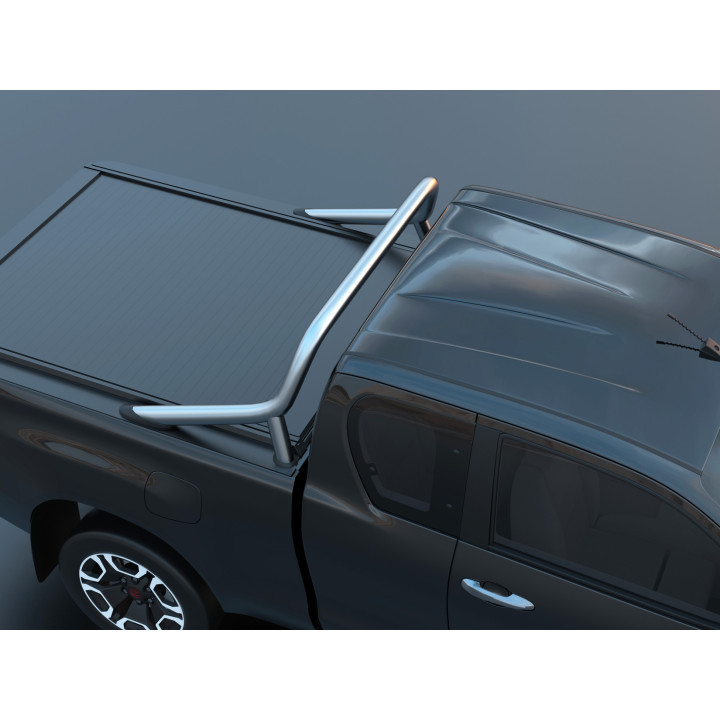 Închidere de Benă Tip Rulou Manual, Tessera 4x4 SE, Toyota Hilux cu Rollbar OEM Cabină Extra 2016 - 2026 - EDK.ro