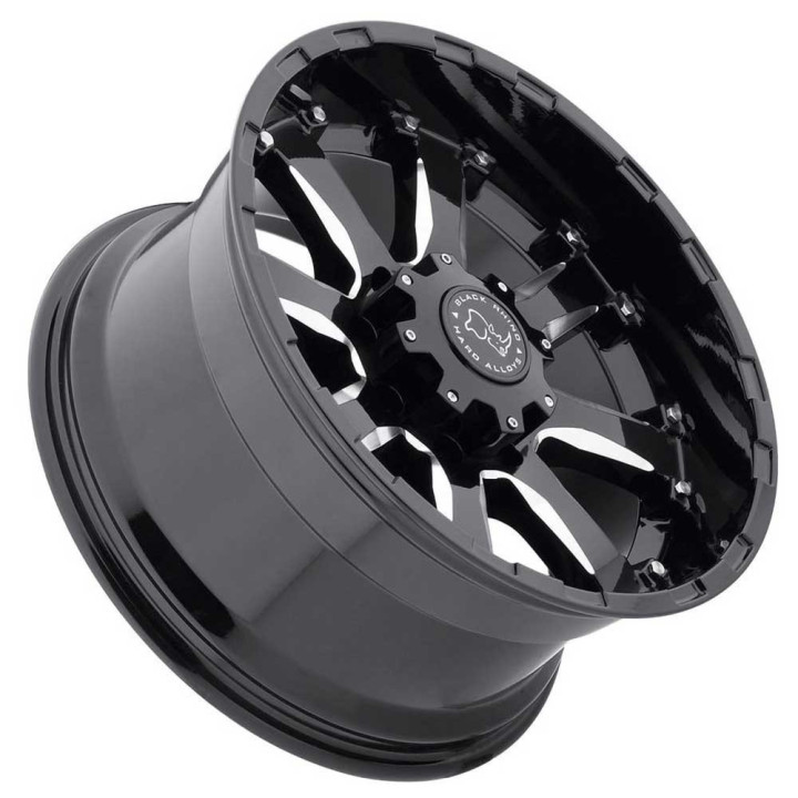 Alloy Wheel, Black Rhino SIERRA, 20x9.0, ET 12, 6x135, 87.1, Black - EDK.ro