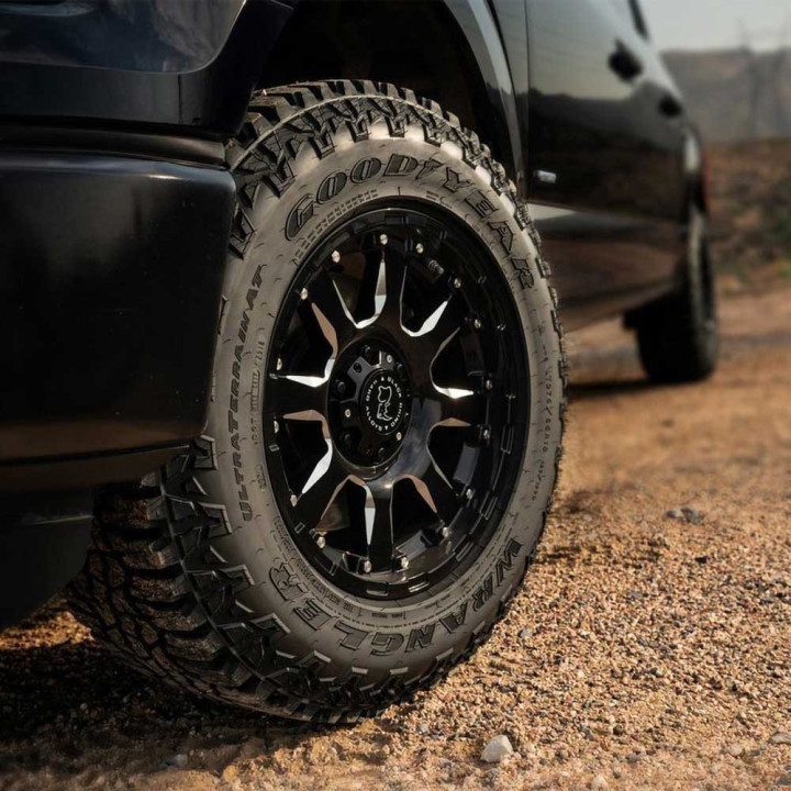 Alloy Wheel, Black Rhino SIERRA, 20x9.0, ET 12, 6x135, 87.1, Black - EDK.ro