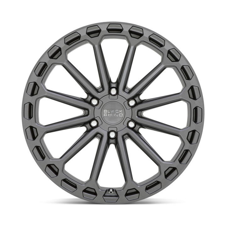 Jantă de Aluminiu, Black Rhino KAIZEN, 17x9.5, ET 12, 6x135, 87.1, Gri Metalizat - EDK.ro